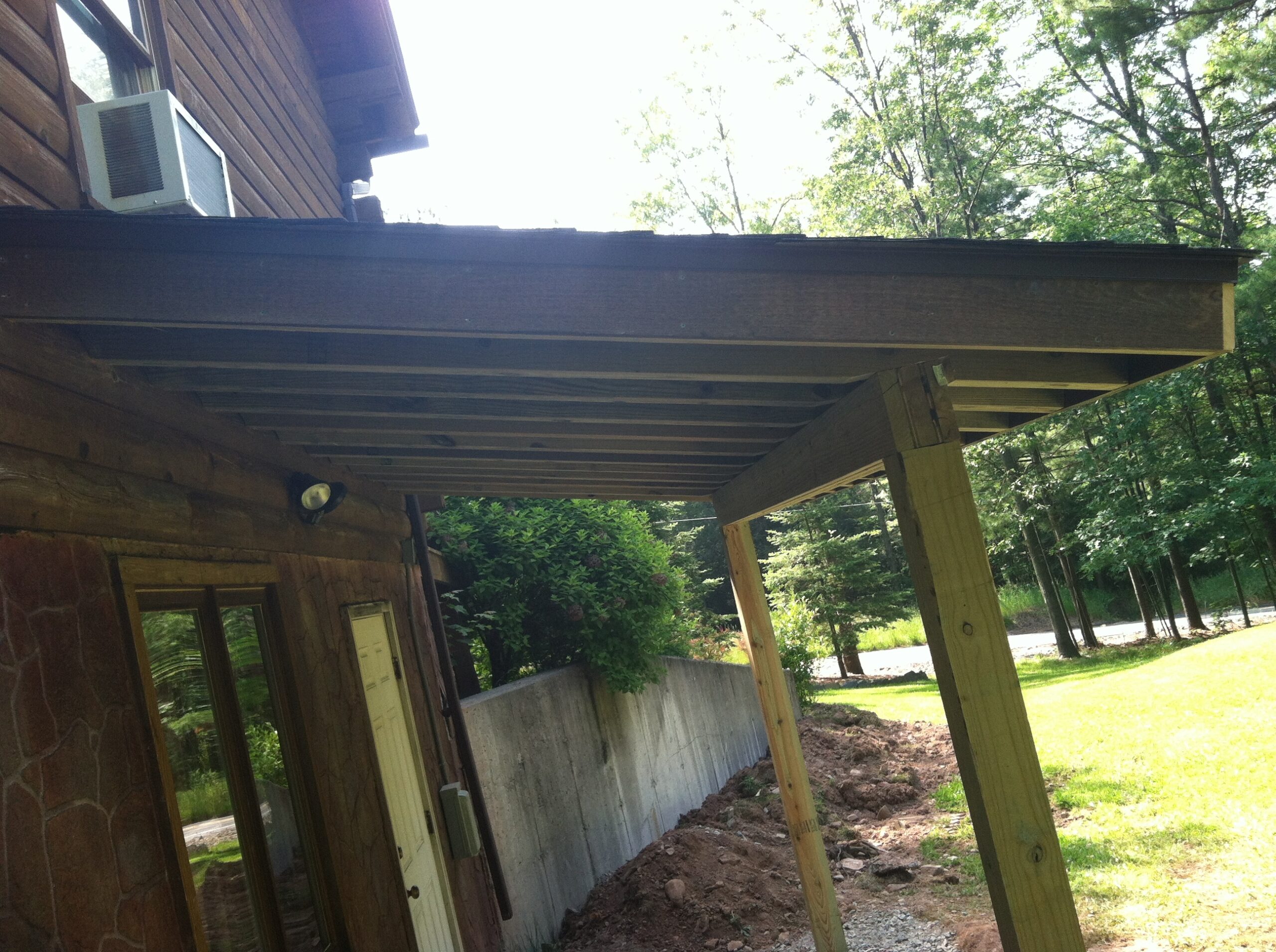 Porch Overhang