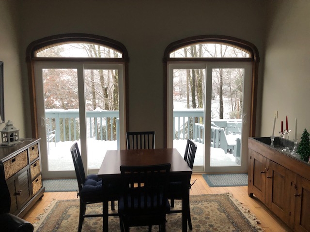 Remove rot, install new sliders